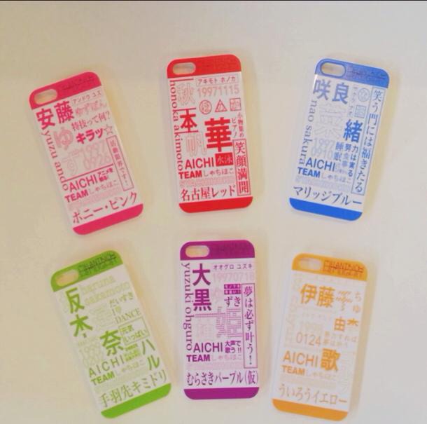 チームしゃちほこ×MELANTRICK HEMLIGHET iPhoneケース