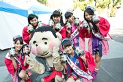 チームしゃちほこ、地元の祭で“なごやめし”PR