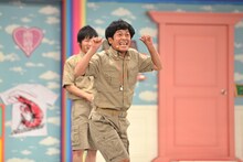 「スターダストのエビちゅうえい」と自己紹介する流れ星・ちゅうえい。