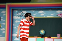 前説を務める牧野ステテコ。