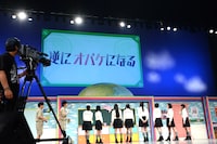 安本彩花に与えられたアドリブ演技のテーマは「逆にオバケになる」。