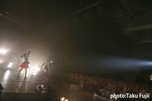 BABYMETALのライブの様子。