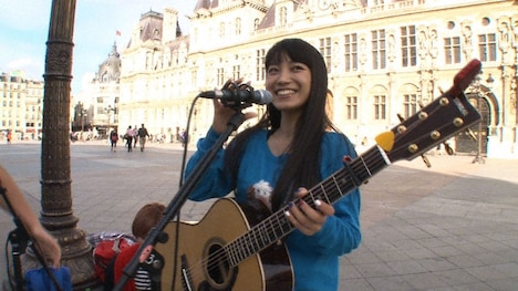 「情熱大陸」でのmiwa。 (c)TBS