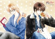 草凪が描き下ろしたポスターイラスト。