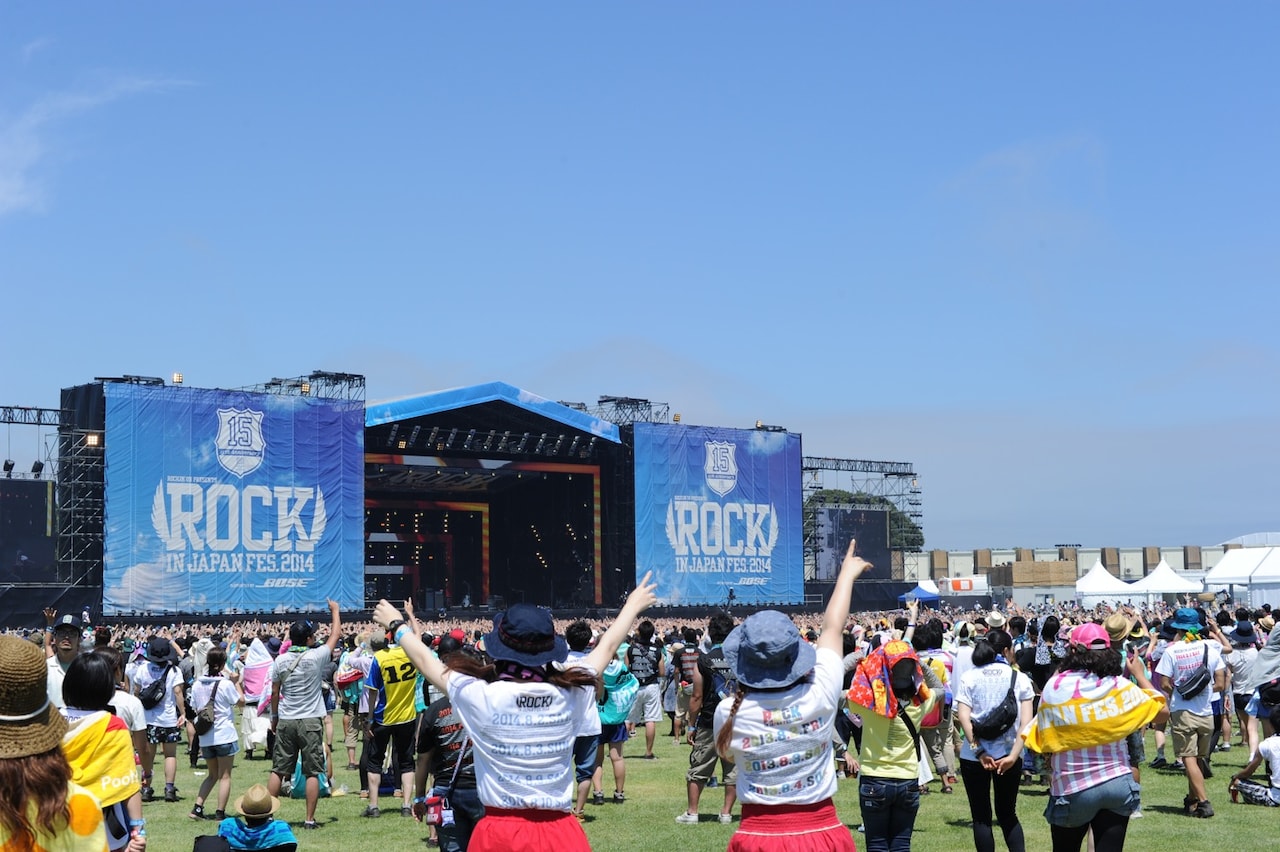 ROCK IN JAPAN FESTIVAL来年も4日開催
