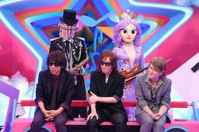 「どぅんつくぱ～音楽の時間～」出演時のTM NETWORK。 (c)フジテレビ