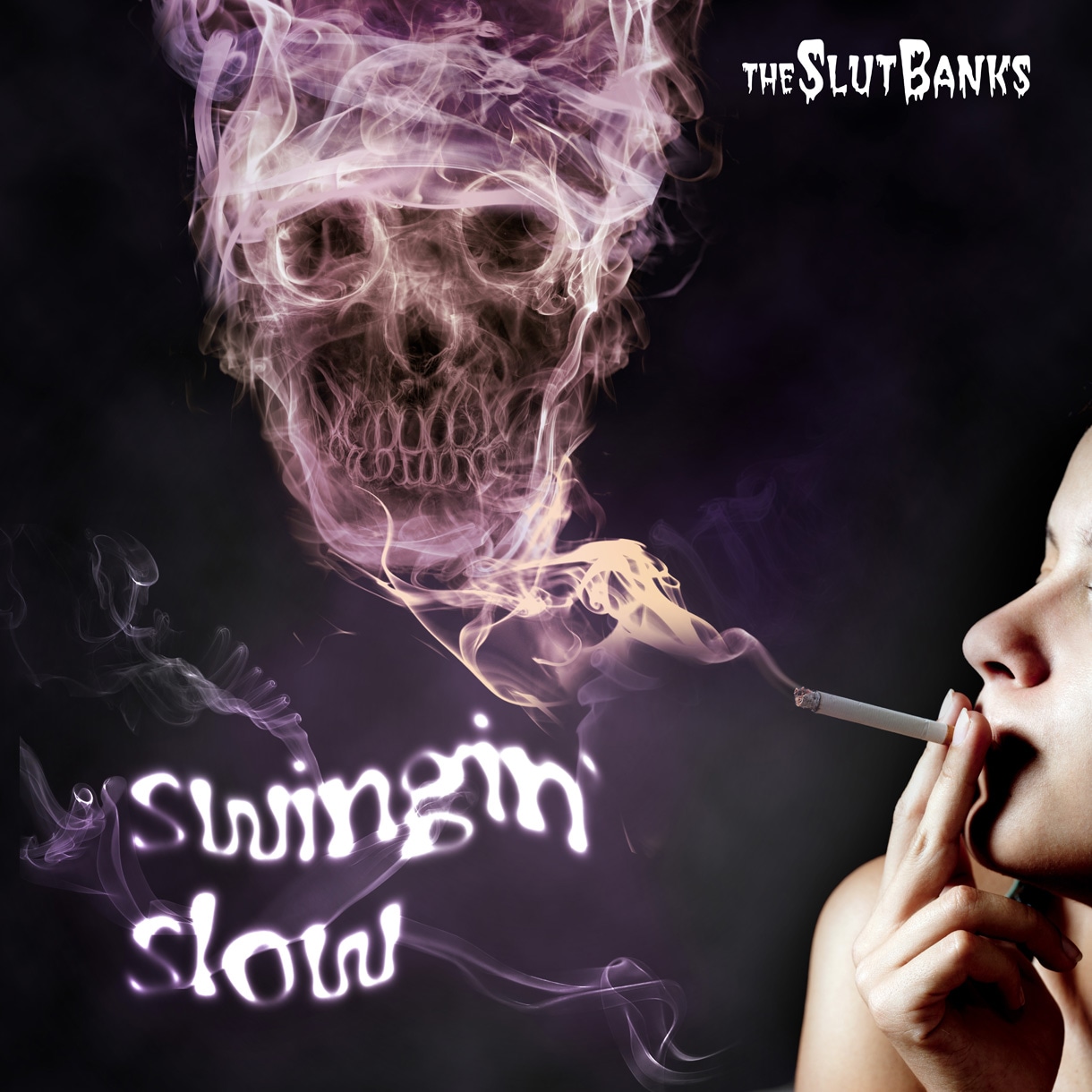 THE SLUT BANKS「swingin' slow」ジャケット