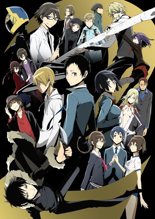 「デュラララ!!×２ 承」キービジュアル (c)2014 成田良悟 / KADOKAWA アスキー・メディアワークス刊 / 池袋ダラーズ