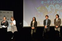 左から茂木淳一、高樹千佳子、松浦晃久、HIKAKIN、ふかわりょう。