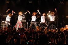 「カメレオワンマンツアー2014 ハイカメさんが通る」LIQUIDROOM公演の様子。（撮影：木村泰之）