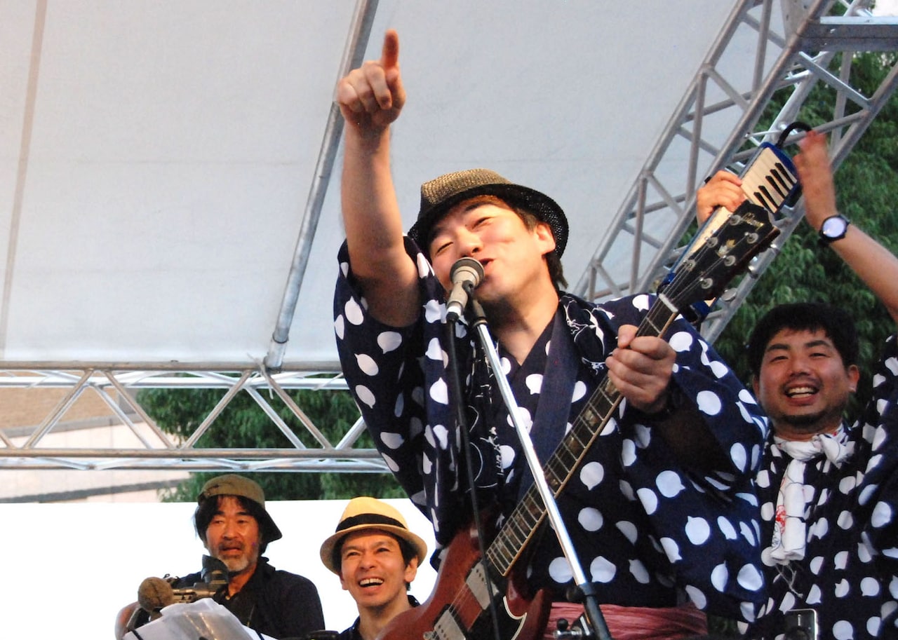 過去に開催された「フェスティバルFUKUSHIMA!@池袋西口公園」の模様。（撮影：菊地良助）