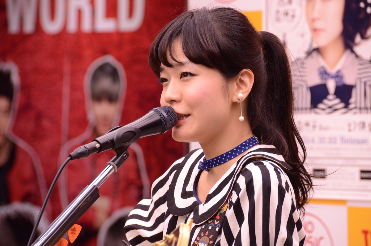 吉澤嘉代子「幻倶楽部」リリース記念イベントの様子。