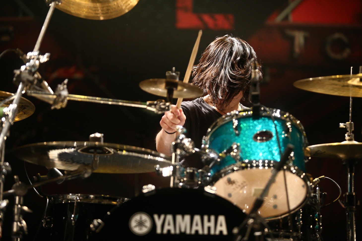 SHANKの池本雄季（Dr, Cho）。（Photo by kohei suzuki）