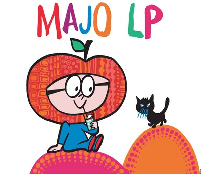 メリヤス♀「MAJO LP」ジャケット