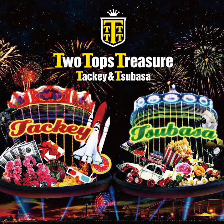タッキー&翼「Two Tops Treasure」通常盤ジャケット