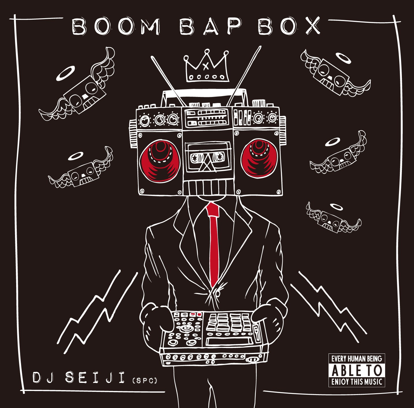 DJ SEIJI「BOOM BAP BOX」ジャケット