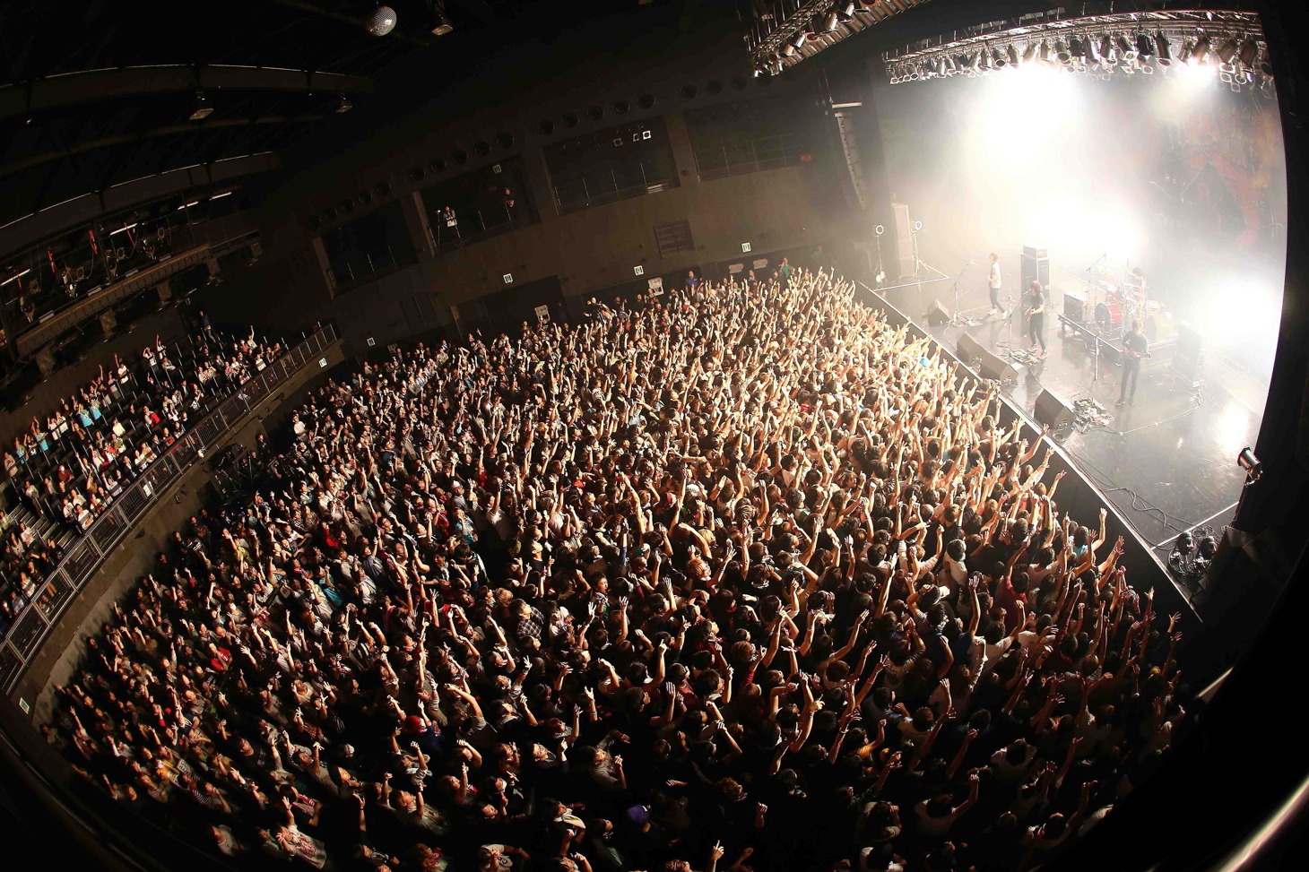 KANA-BOONのライブの様子。（Photo by kohei suzuki）
