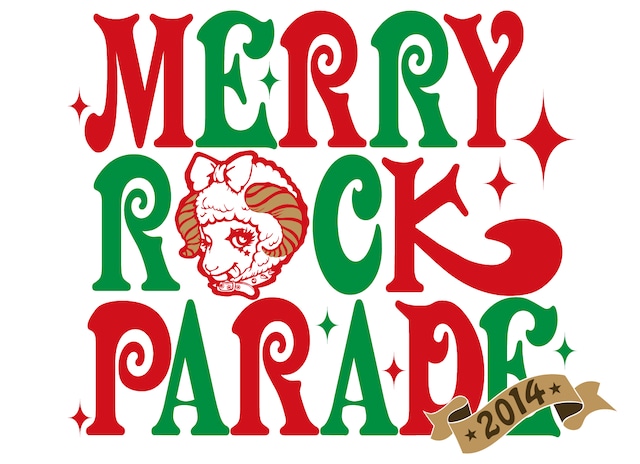 「MERRY ROCK PARADE 2014」ロゴ