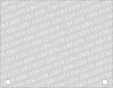 KANA-BOON「シルエット」“奥義！KANA-BOON超合体BOX”のクリアボックス表面。