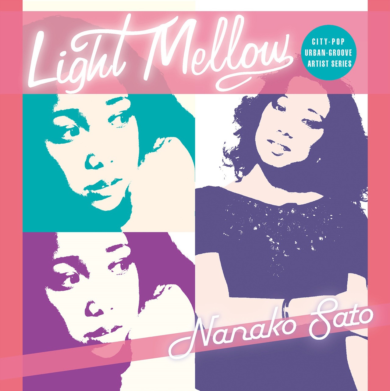 佐藤奈々子「Light Mellow 佐藤奈々子」ジャケット