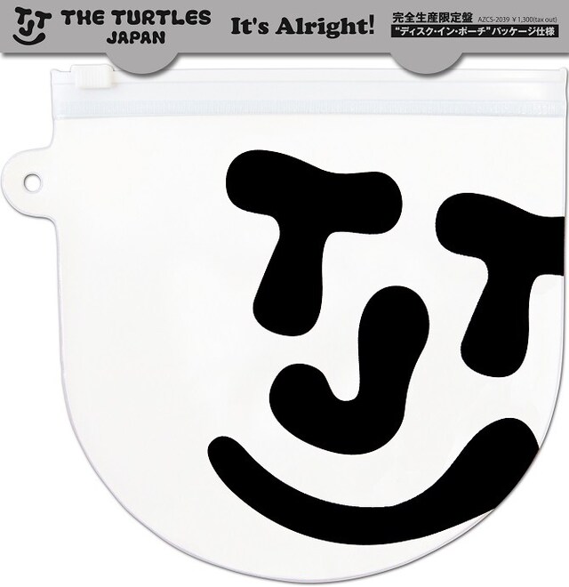 THE TURTLES JAPAN「It's Alright!」パッケージ