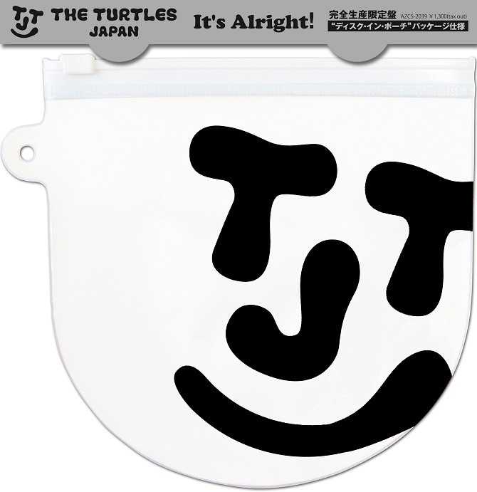 THE TURTLES JAPAN「It's Alright!」パッケージ