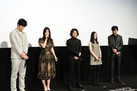 映画「寄生獣」ワールドプレミア舞台挨拶の様子。