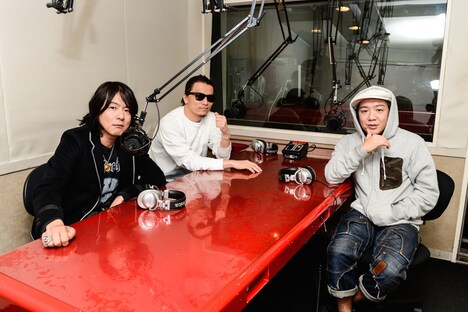 FM802「THE NAKAJIMA HIROTO SHOW 802 RADIO MASTERS」に中継で出演したKICK THE CAN CREW。