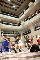 モーニング娘。'14によるライブの様子。