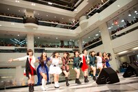 モーニング娘。'14によるライブの様子。