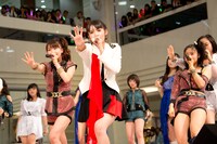 モーニング娘。'14によるライブの様子。