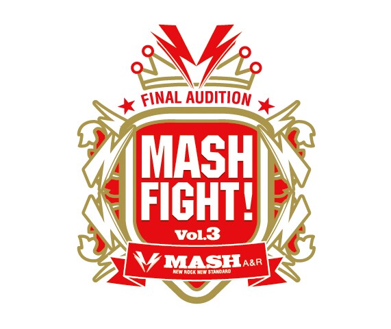 「MASH FIGHT! Vol.3」ロゴ