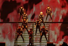 SUPER JUNIOR「SUPER JUNIOR WORLD TOUR “SUPER SHOW 6”」の様子。