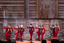 SUPER JUNIOR「SUPER JUNIOR WORLD TOUR “SUPER SHOW 6”」の様子。