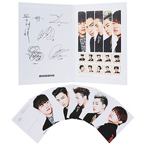 「BIGBANG OFFICIAL STAMP」JPN ver.見本