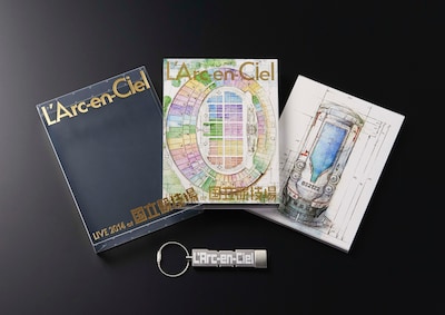 「L'Arc-en-Ciel LIVE 2014 at 国立競技場」完全生産限定盤の内容。