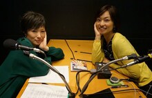 TOKYO FM「Blue Ocean」収録の様子。左から椎名林檎、住吉美紀。