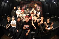 「REDLINE ZEPP TOUR 2014」東京・Zepp Tokyo公演の出演者。（Photo by kohei suzuki）