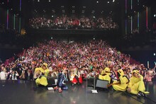 「中川翔子 LIVE TOUR 2014『貪欲革命』」EX THEATER ROPPONGI公演の様子。