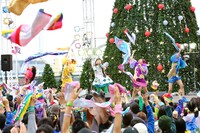 11月2日に大阪・大阪南港ATCで行われたたこやきレインボーのライブの様子。