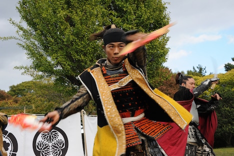 「名古屋おもてなし武将隊5周年祭」の様子。