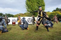 「名古屋おもてなし武将隊5周年祭」の様子。