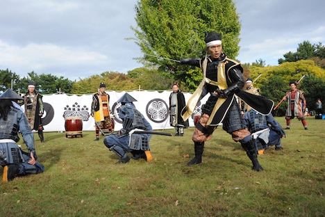 「名古屋おもてなし武将隊5周年祭」の様子。