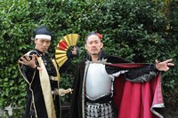 左から徳川家康、織田信長。