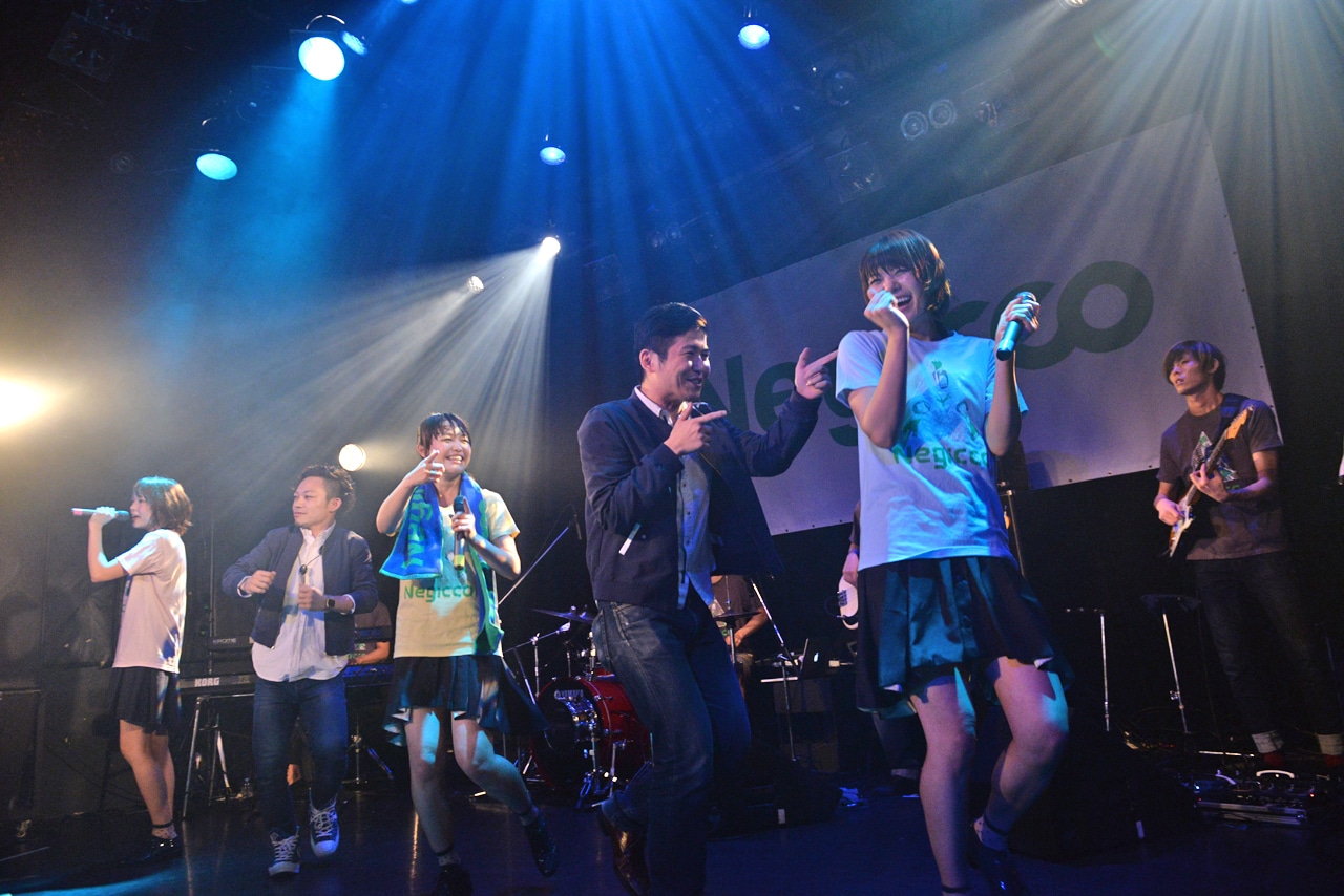 「Road of Negiiiiii ～Negicco One Man Show～ 2014 Autumn -Day Two- ～Band Set～」アンコールの様子。