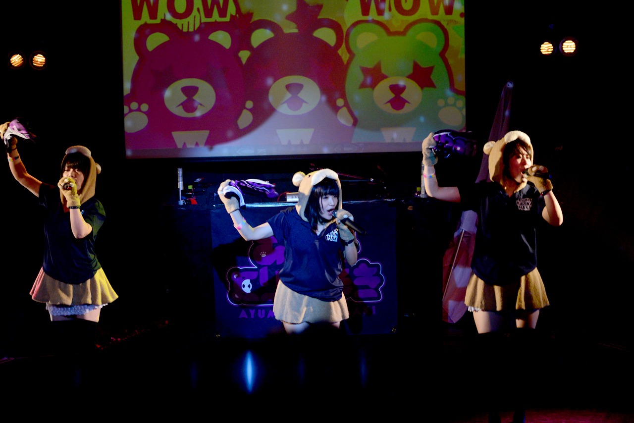 本日11月3日に行われた「あゆみくりかまき presents 尊敬という名のGIG Vol.2」の模様。