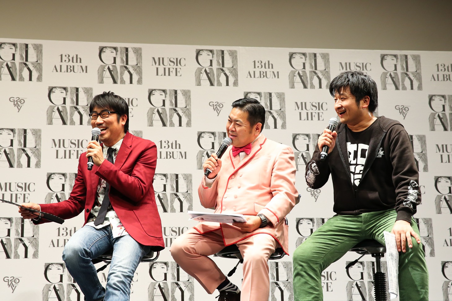 「MUSIC LIFE」先行試聴イベントの様子。