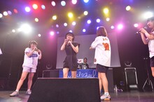 「lyrical schoolに移籍したい」と告白する深瀬智聖（左から2番目）。