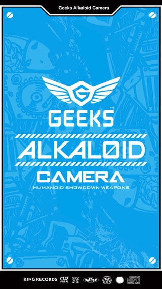「GEEKS ALKALOID CAMERA」のイメージ画像。