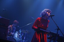 ヌパータヌ ユーユーのゲストボーカル、UCARY & THE VALENTINE（photo by KISEKI）。